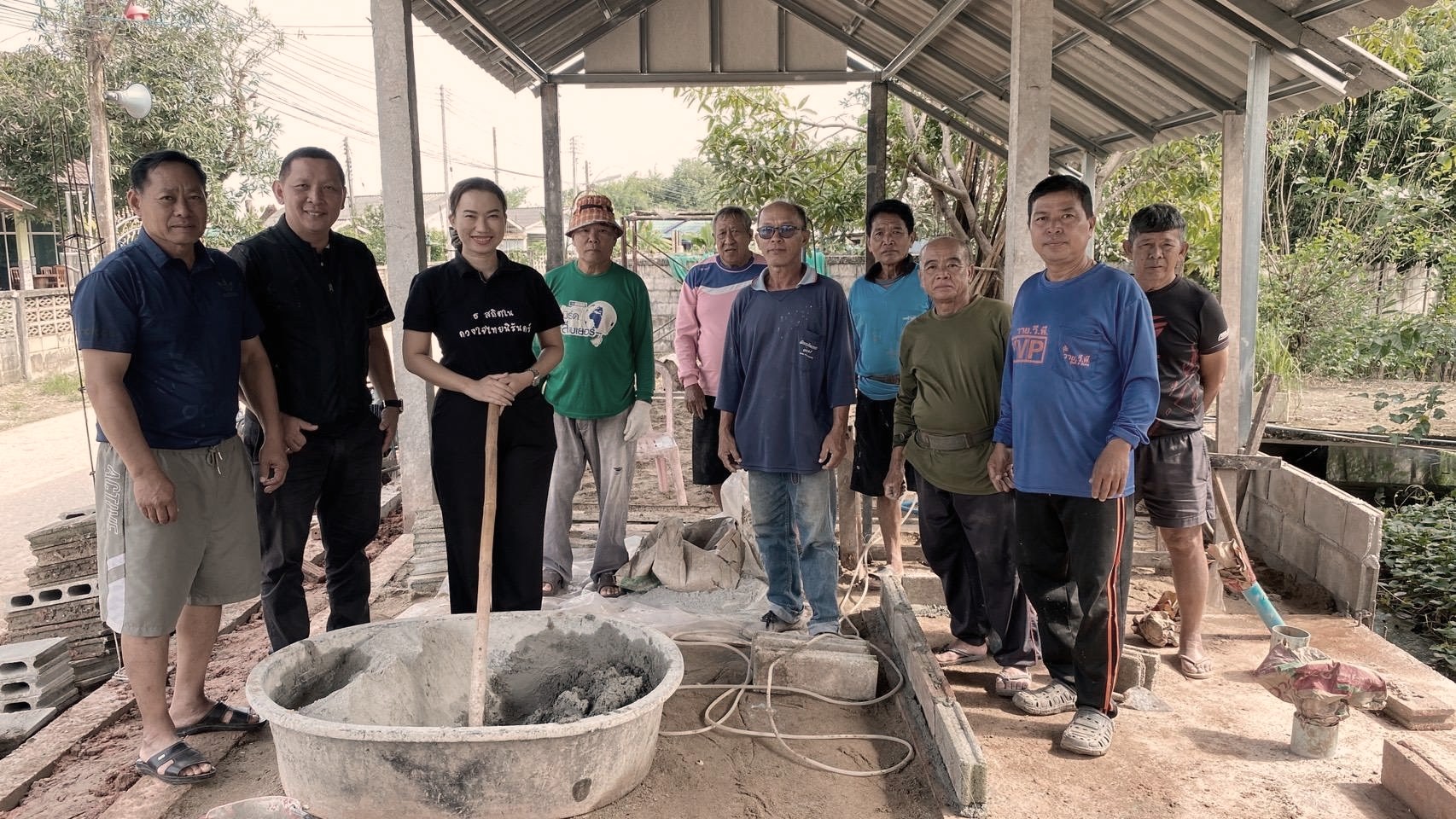 อำเภอเวียงชัย ดำเนินการติดตามการสร้างบ้านกลุ่มเปราะบางที่เดือดร้อนเรื่องที่อยู่อาศัย