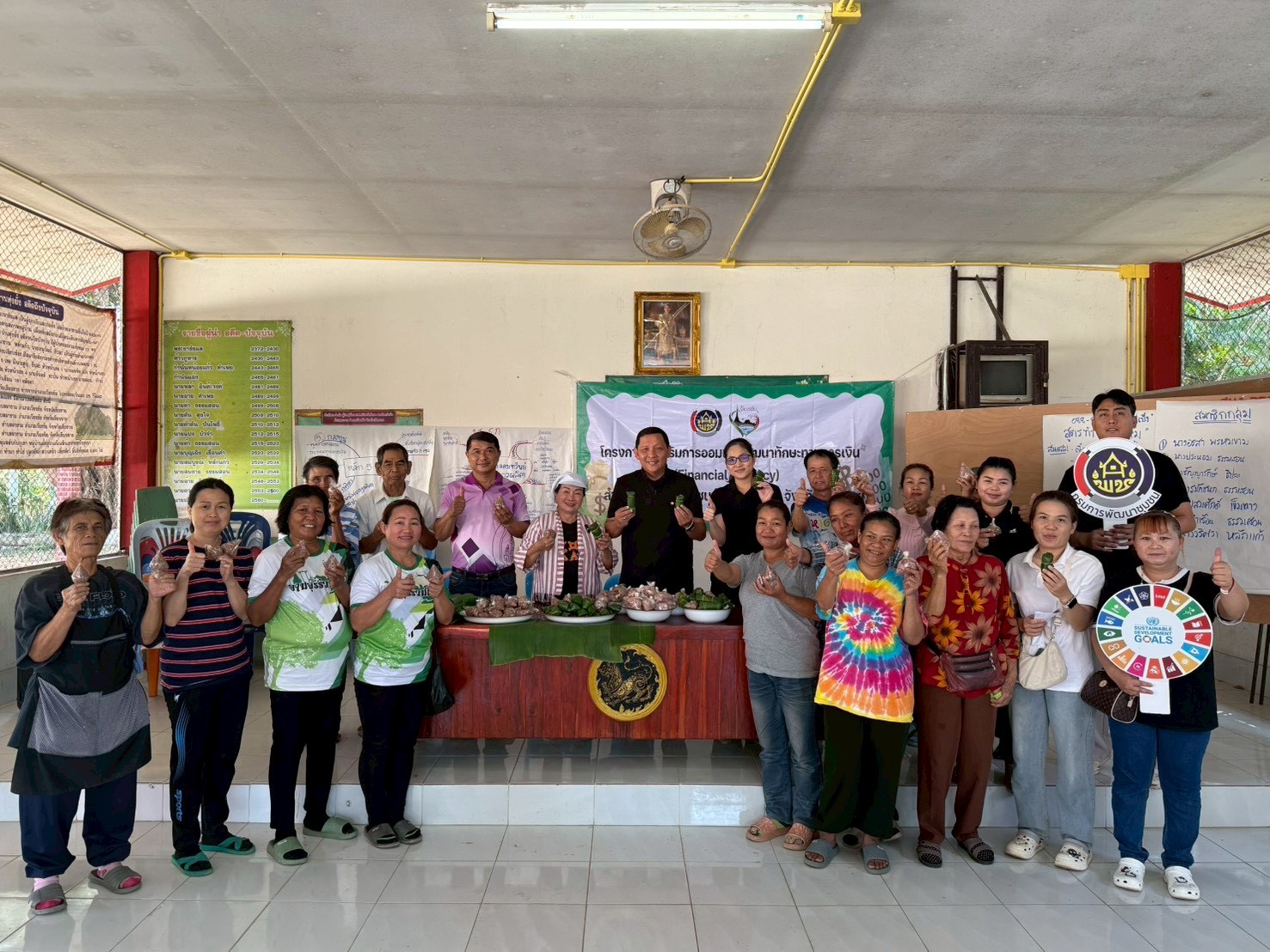 พช.เวียงชัย ดำเนินโครงการส่งเสริมการออมและพัฒนาทักษะทางการเงิน (Financial Literacy)